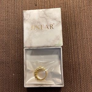 18k Gold plated ring